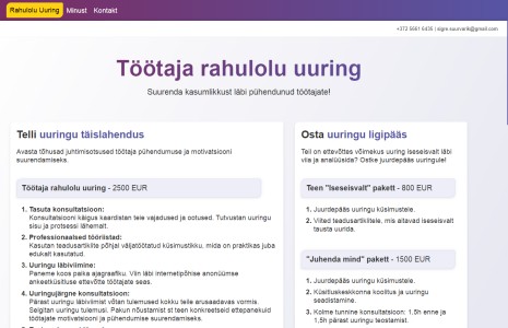 Töötaja rahulolu uuringud